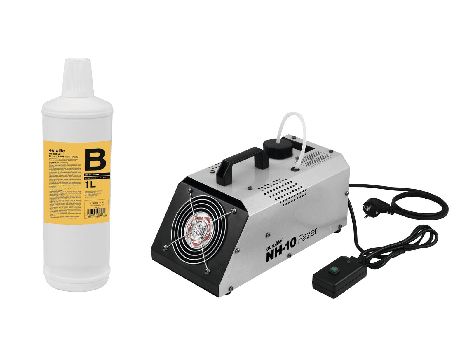 EUROLITE Set NH-10 + Liquido per fumo -B2D- 1l - 20001021