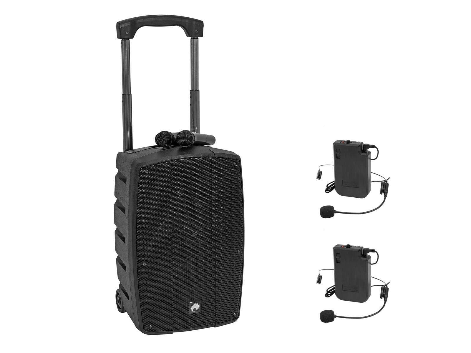 OMNITRONIC Set WAMS-10BT2 MK2 + 2x trasmettitori bodypack + 2x headset - 20001024