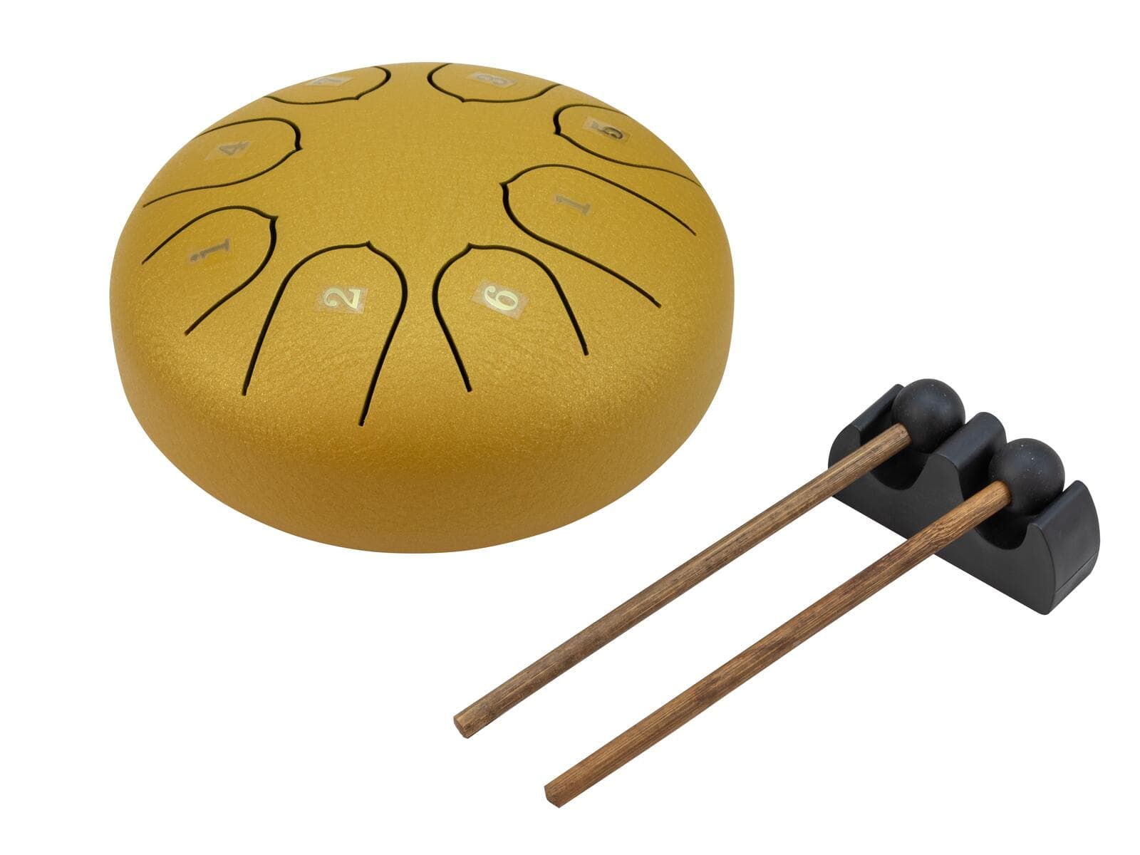 DIMAVERY TD-8 Steel Tongue Drum, oro - 26058340