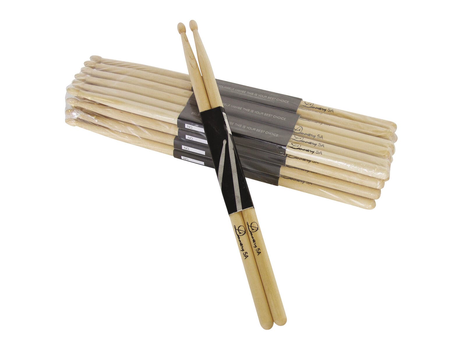 DIMAVERY DDS-5A Bacchette per batteria, acero - 26070100