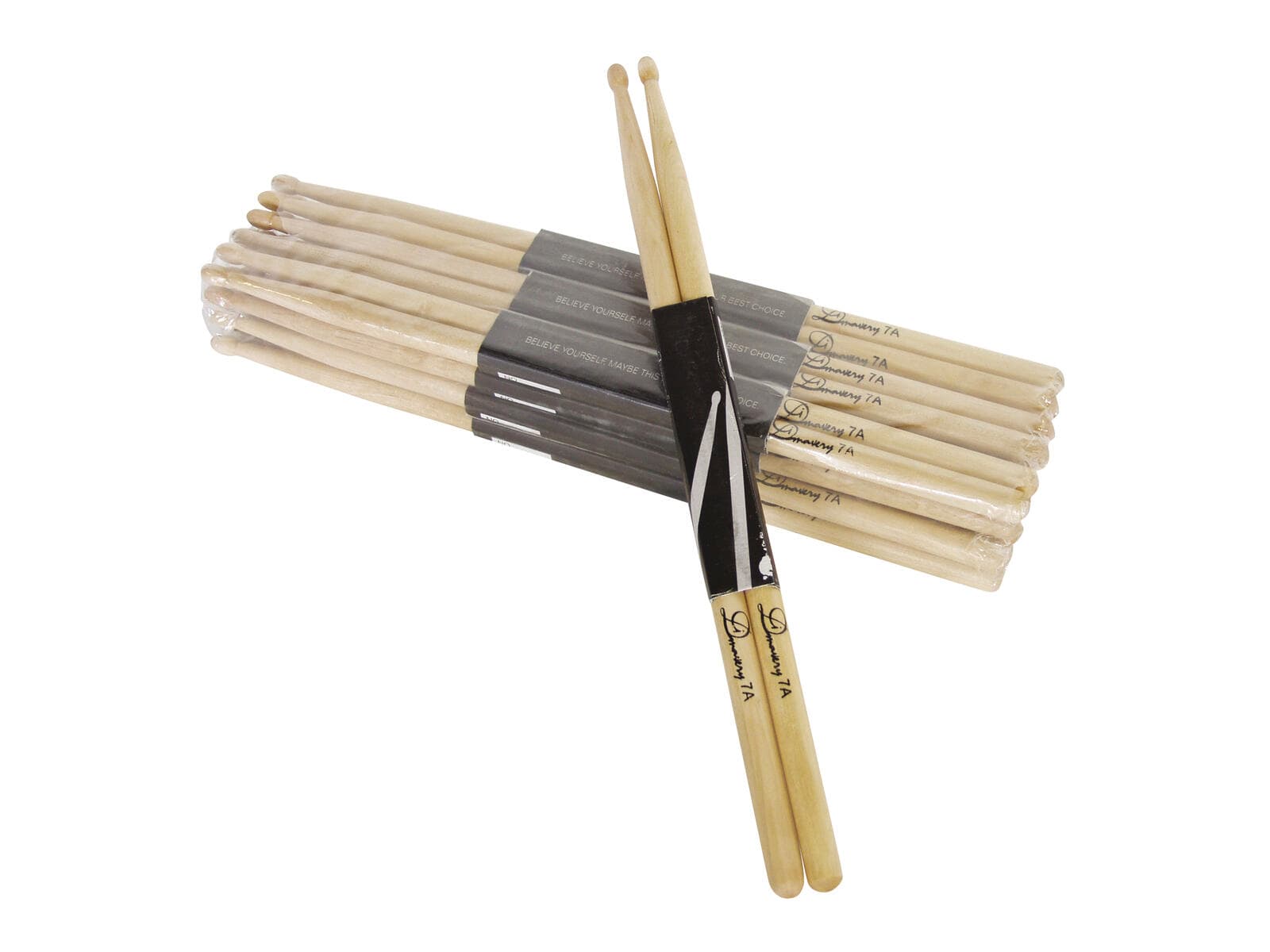 DIMAVERY DDS-7A Bacchette per batteria, acero - 26070200