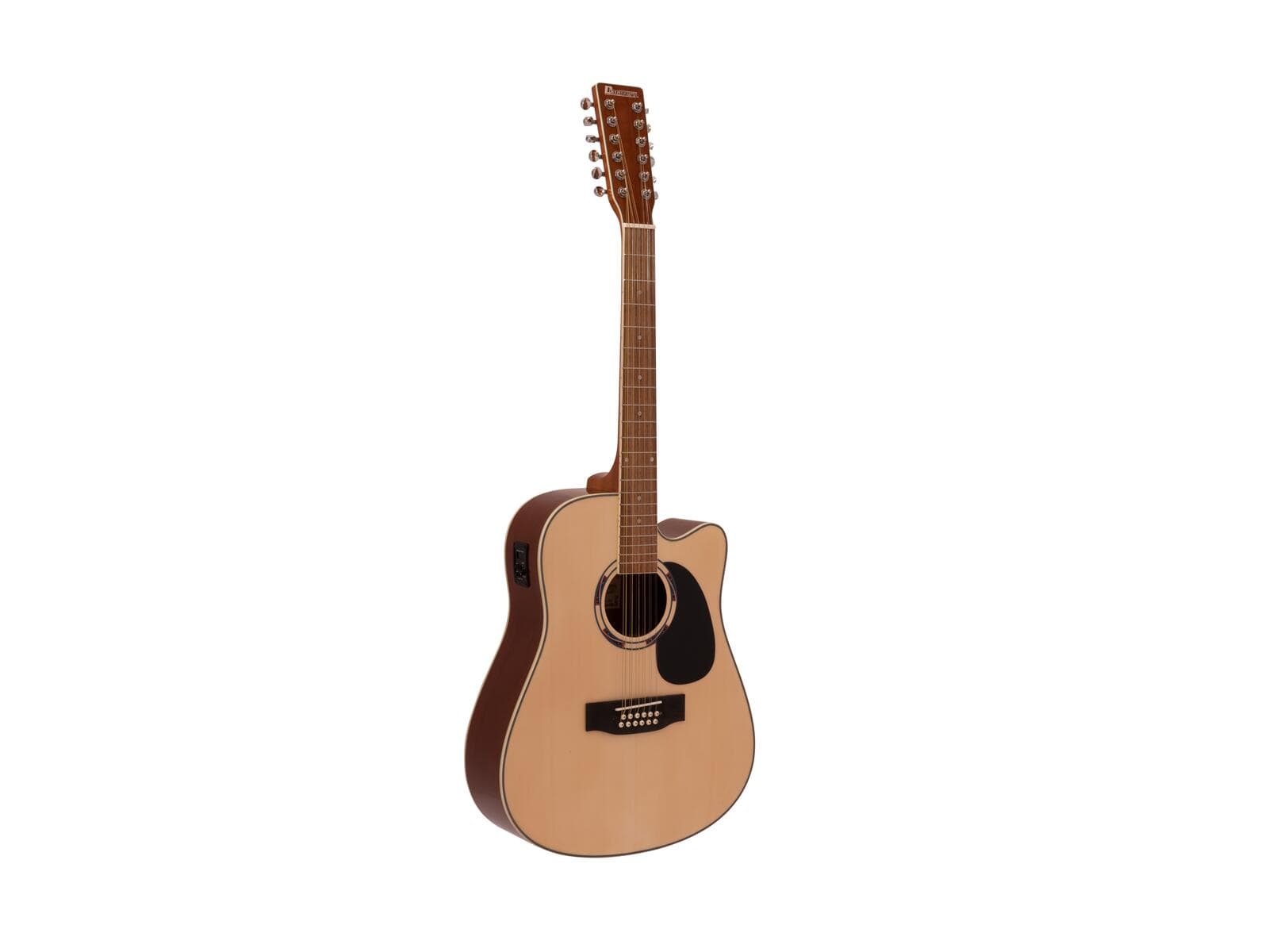 DIMAVERY DR-612 Chitarra western 12 corde, naturale - 26231281