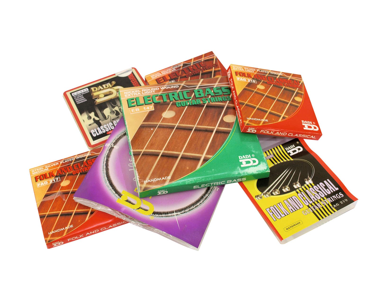 DIMAVERY Set di corde per chitarra Western, 010-048 - 26320010