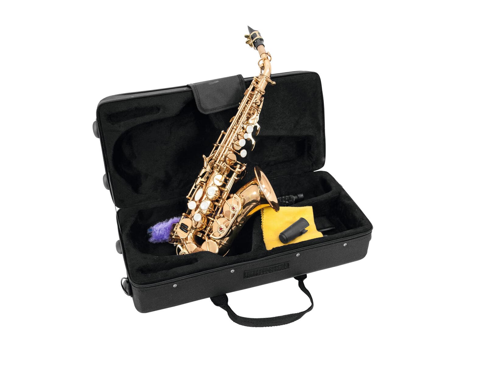 DIMAVERY SP-20 Sassofono soprano curvo in Sib, dorato - 26502310
