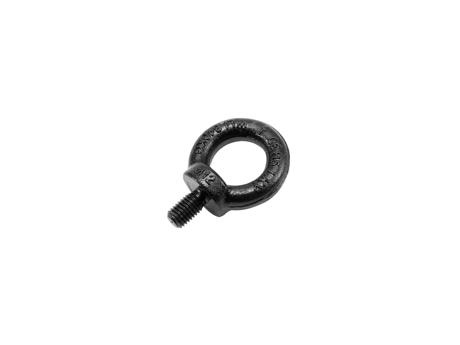 SAFETEX Occhiello M12/20mm, zincato nero, forgiato a stampo - 30001194