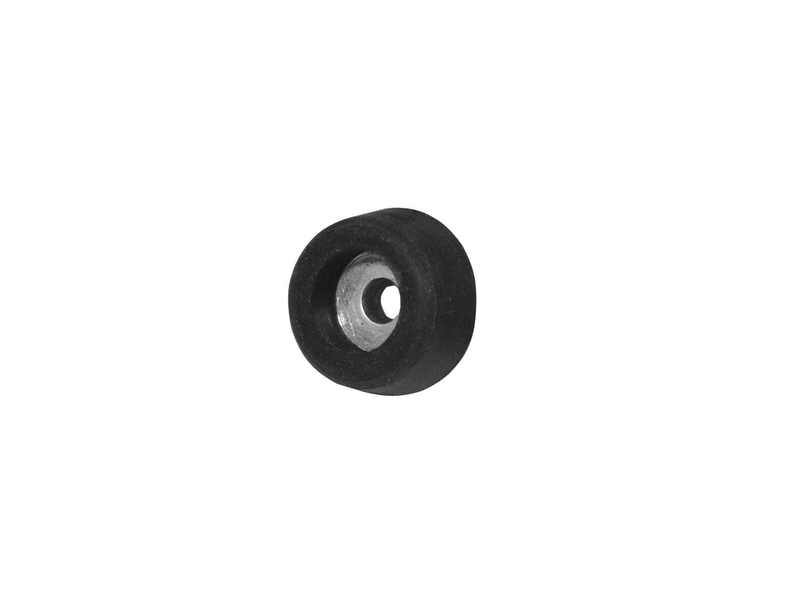 ACCESSORY Piedino in gomma, anello in acciaio diametro 25mm - 3000130A
