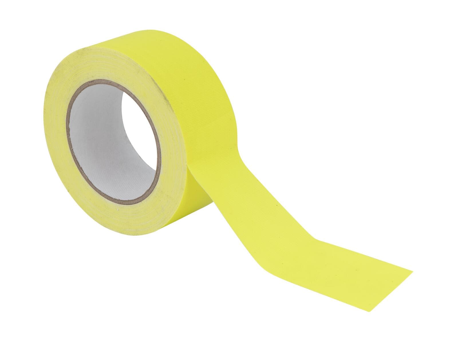 ACCESSORY Nastro Gaffa 50mm x 25m, giallo neon, attivo agli UV - 30005471