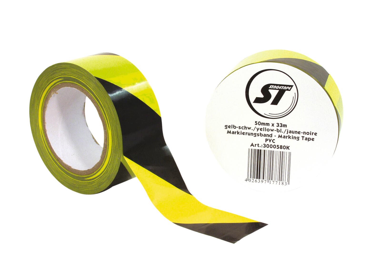 ACCESSORY Nastro di marcatura in PVC giallo/nero - 3000580K