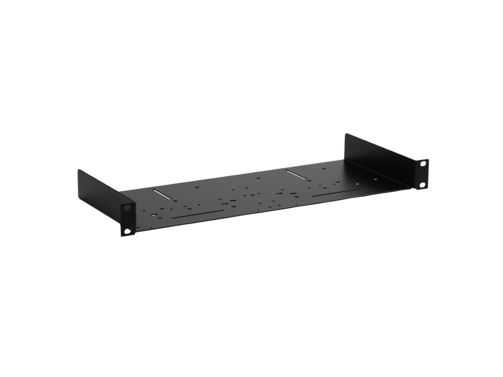 OMNITRONIC Piastra di supporto 1/253 nera, foratura multistandard - 30100906