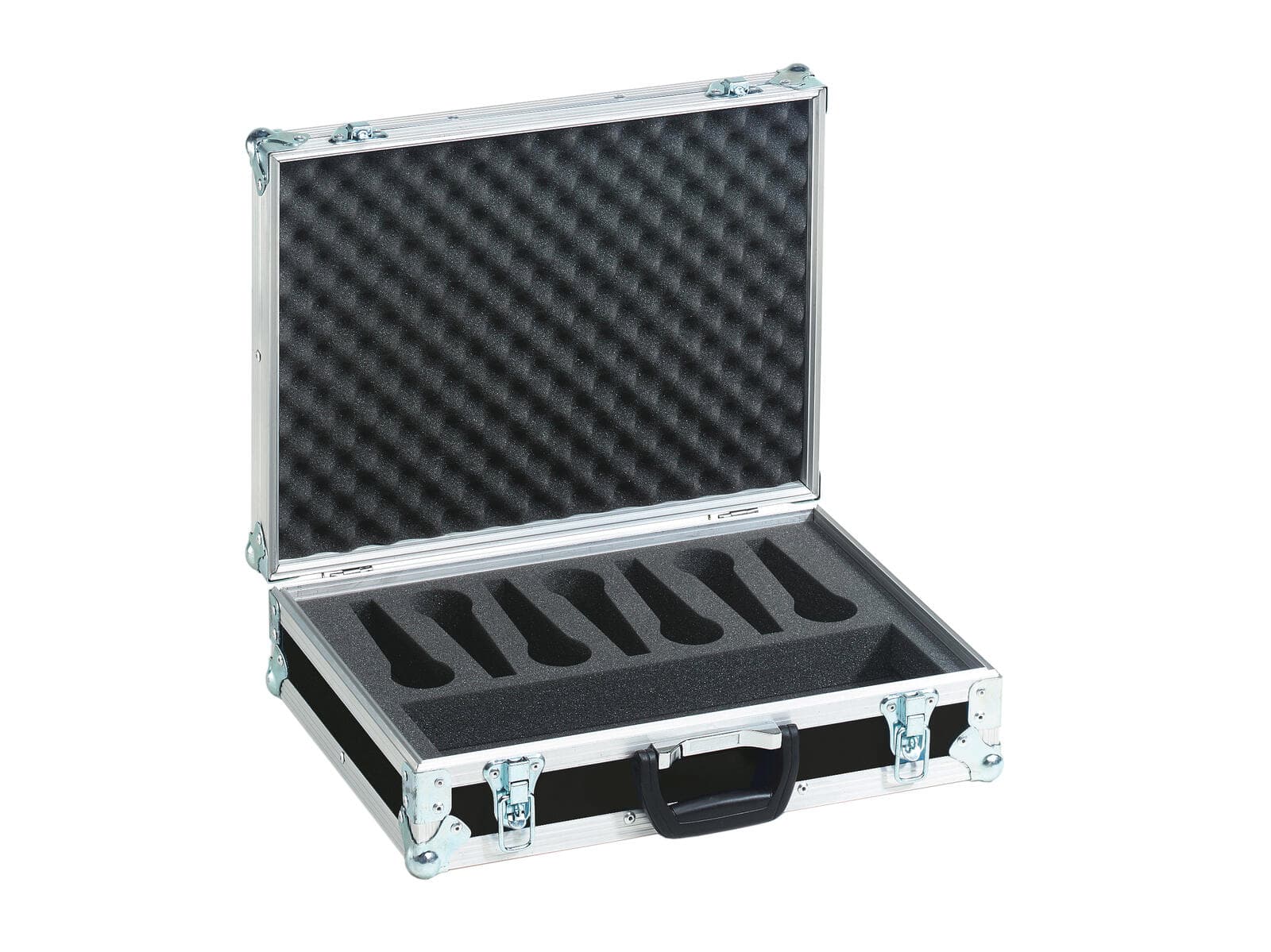 ROADINGER Custodia per microfoni Road, 7 microfoni, nera - 30109900