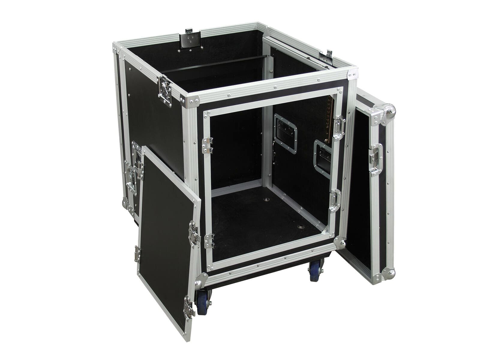 ROADINGER Custodia combo speciale Pro, 10U con ruote - 3010999N