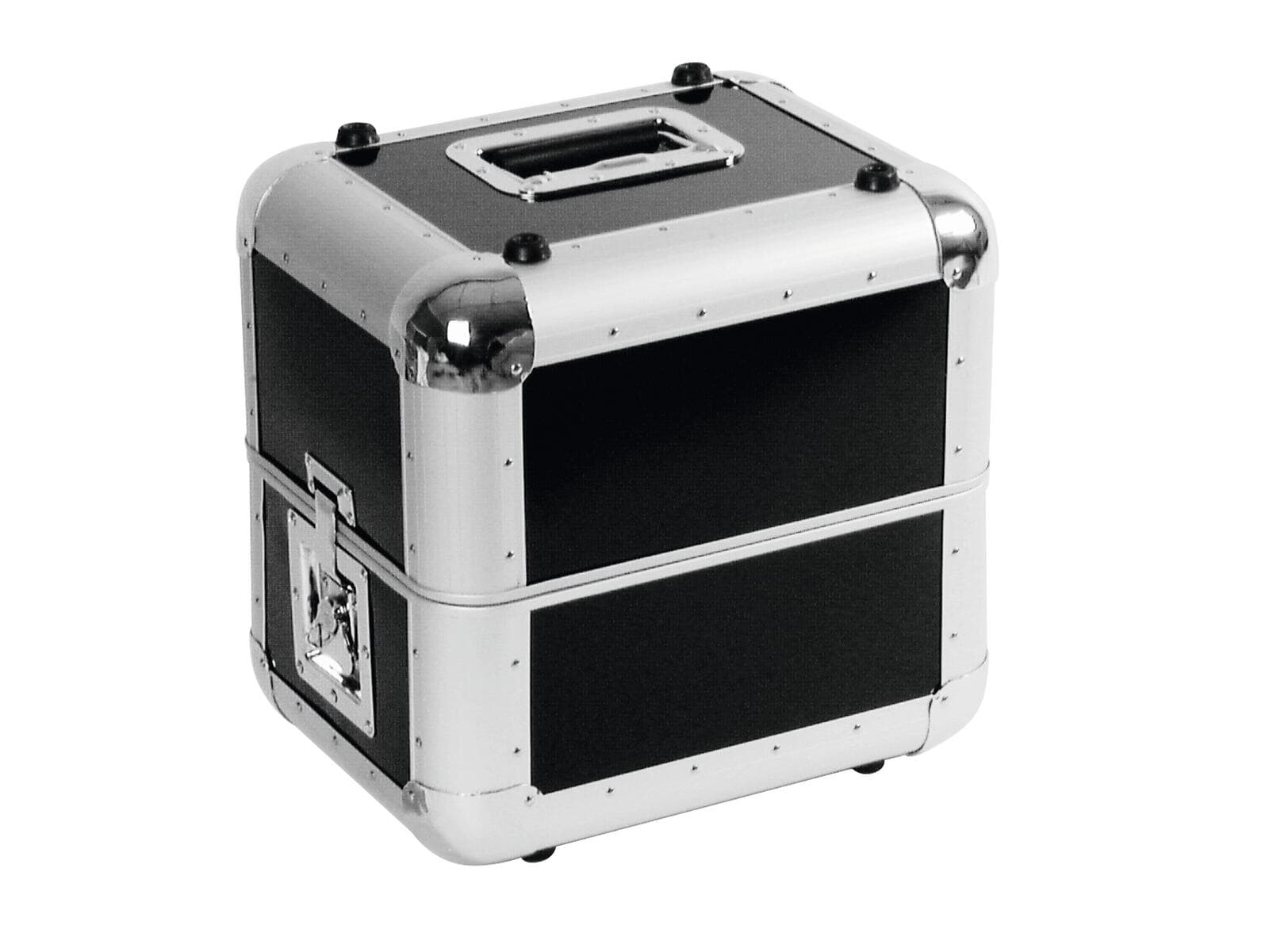 ROADINGER Custodia per dischi ALU 50/50, arrotondata, bk - 30110030