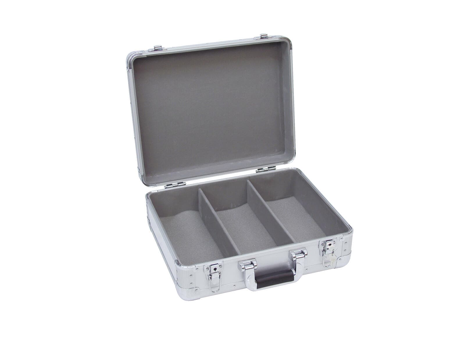 ROADINGER Custodia per CD ALU digital booking arrotondata argento - 30122056