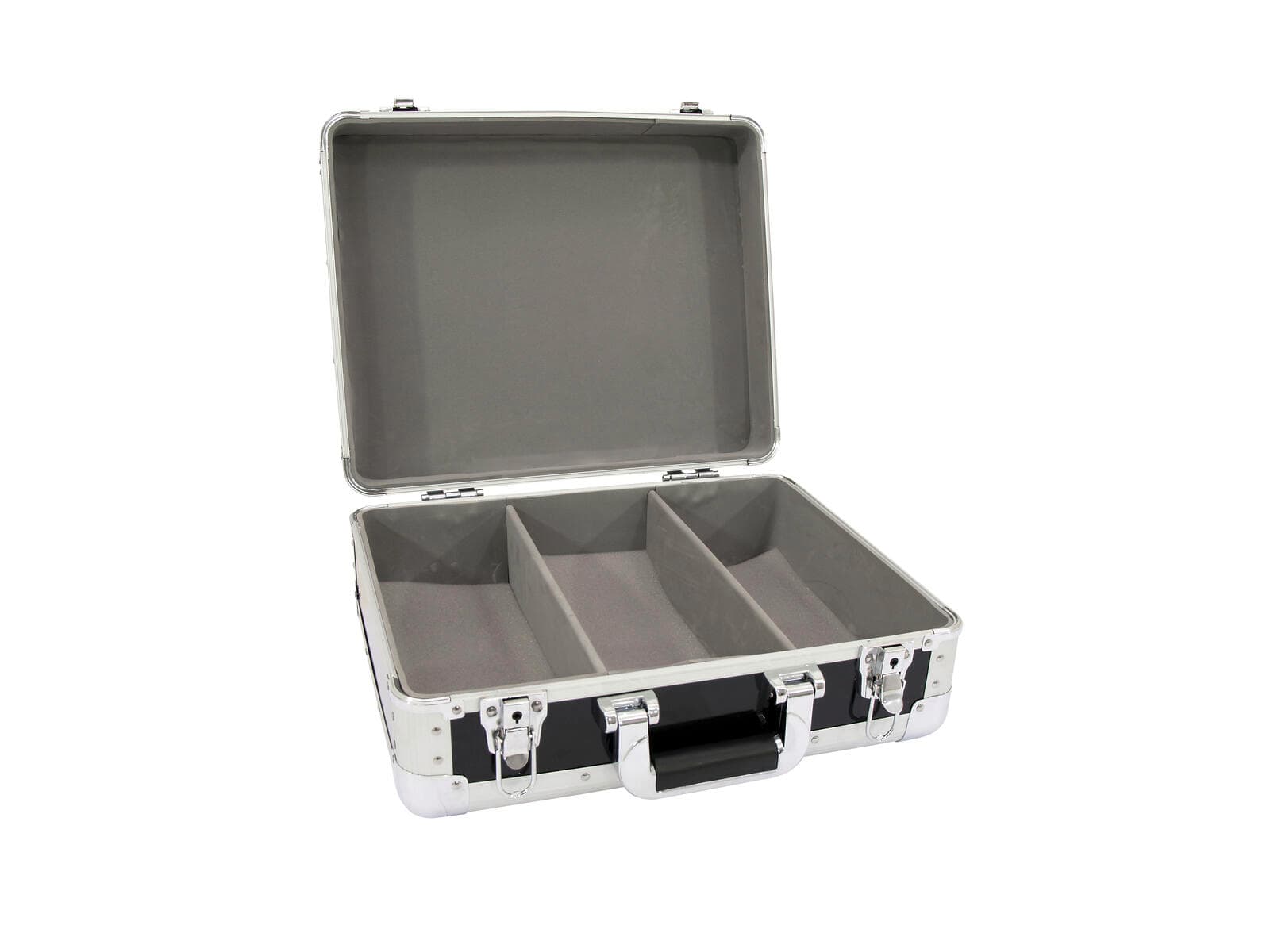 ROADINGER Custodia per CD ALU digital booking arrotondata nera - 3012205B