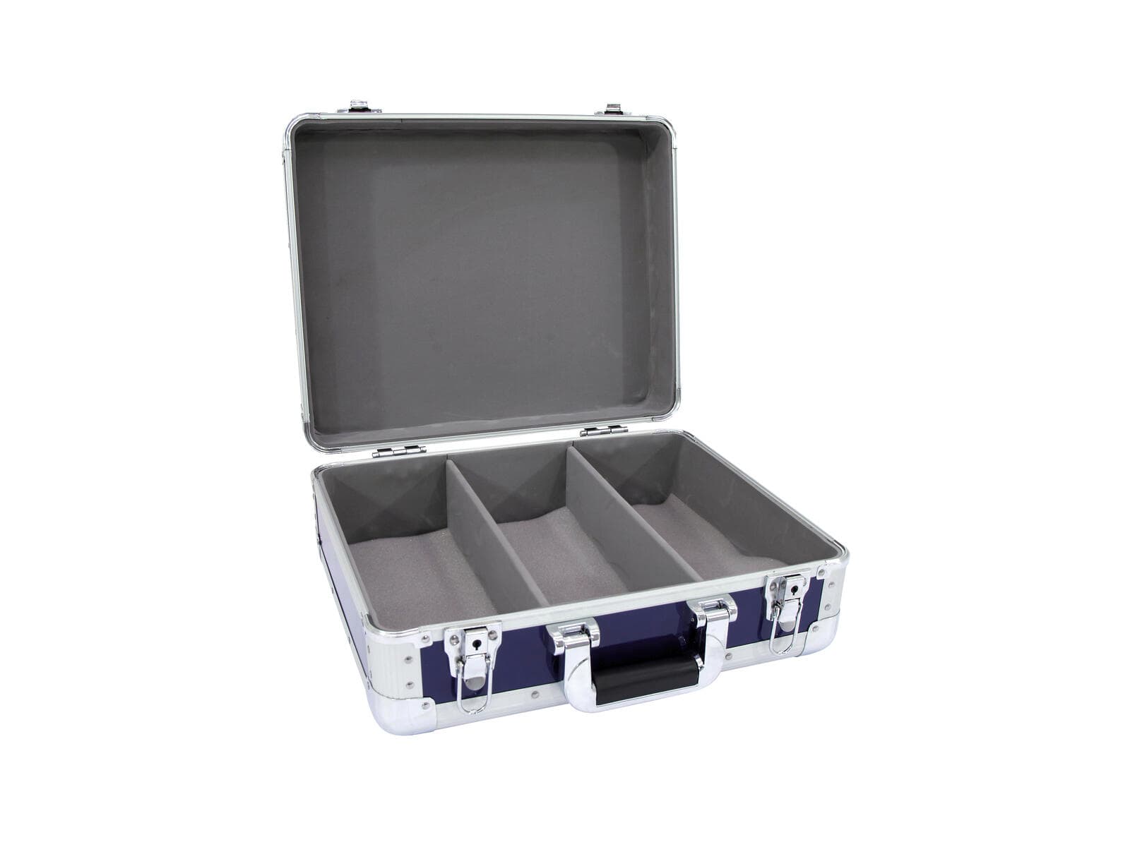 ROADINGER Custodia per CD ALU digital booking arrotondata blu - 3012205C