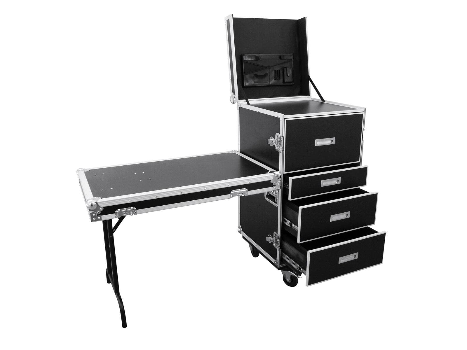ROADINGER WDS-1 Custodia universale con cassetti e ruote - 3012642A