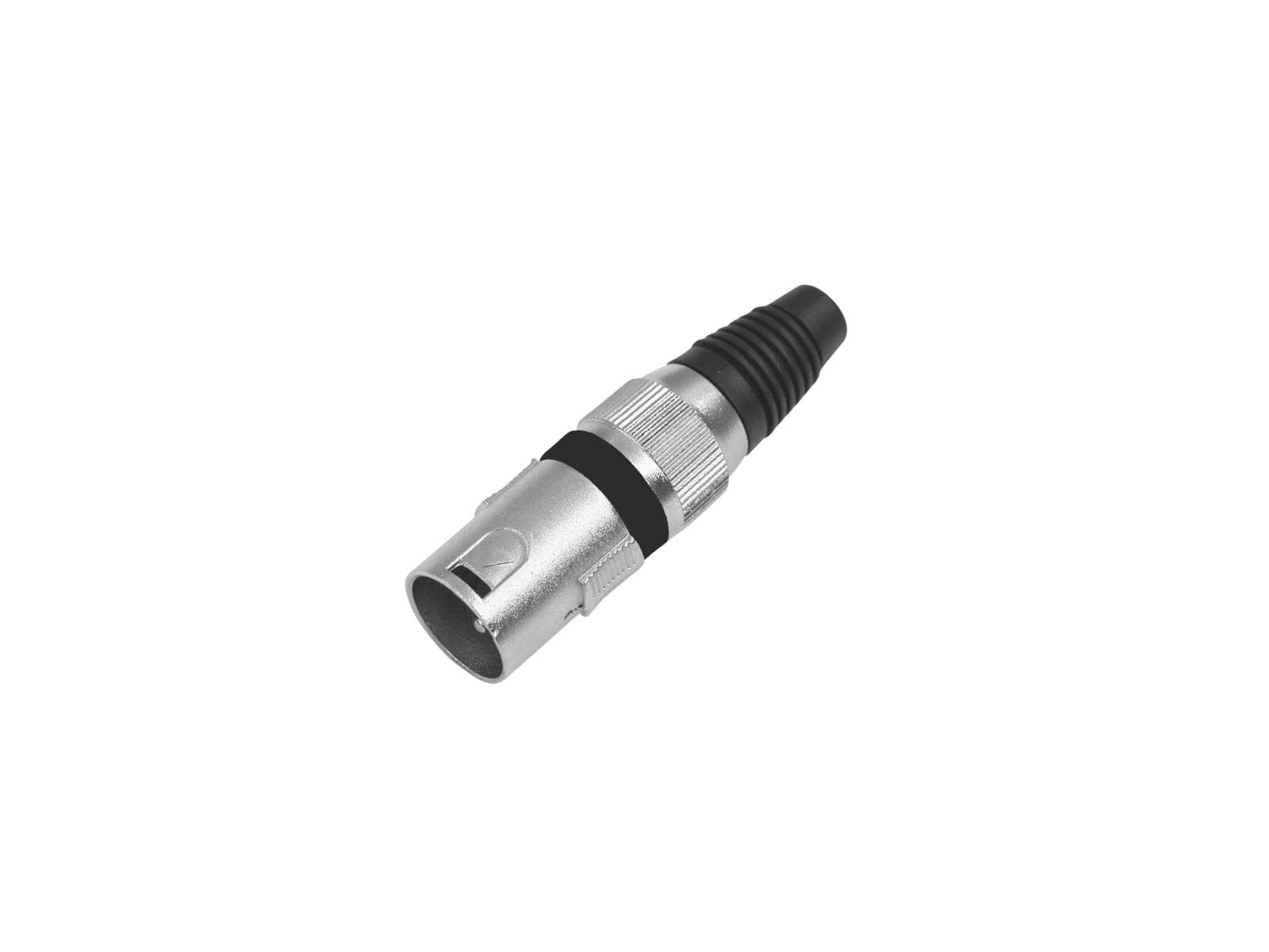 OMNITRONIC Spina XLR a 3 poli nera 10 pezzi - 30200089