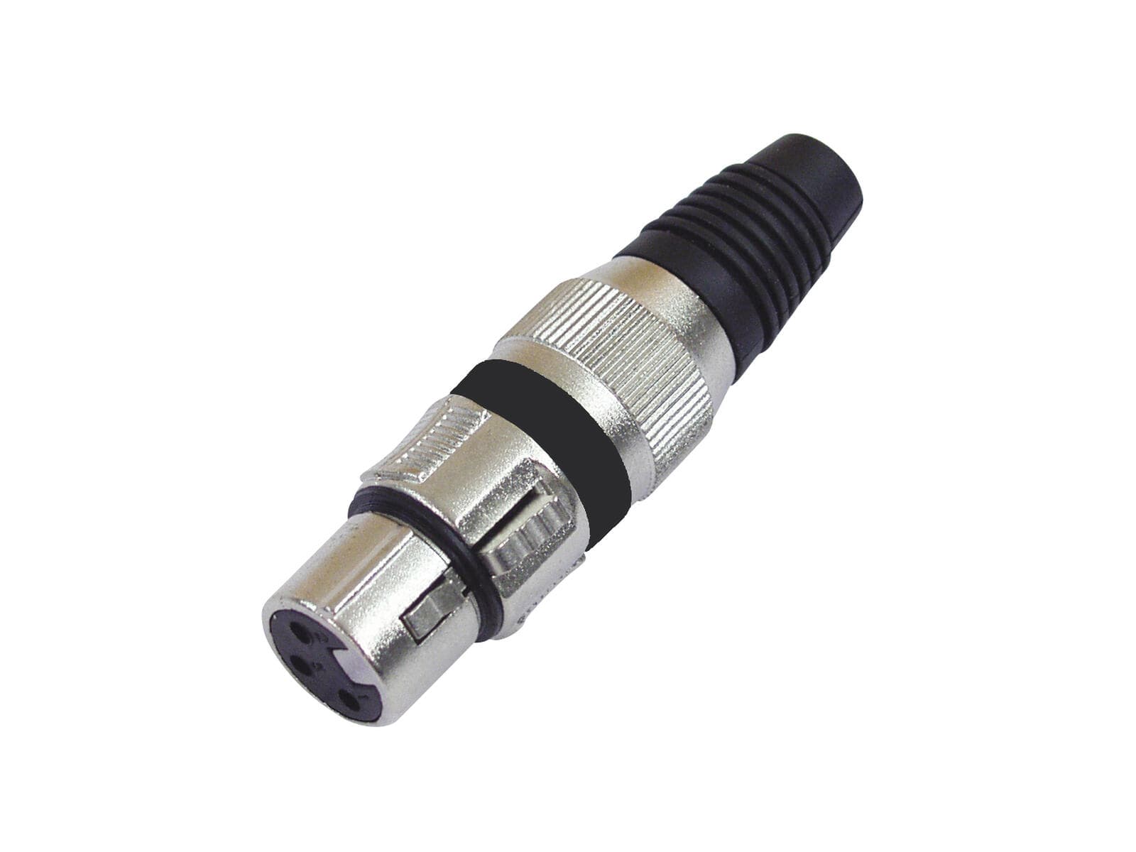 OMNITRONIC Presa XLR a 3 poli nera 10 pezzi - 30200111