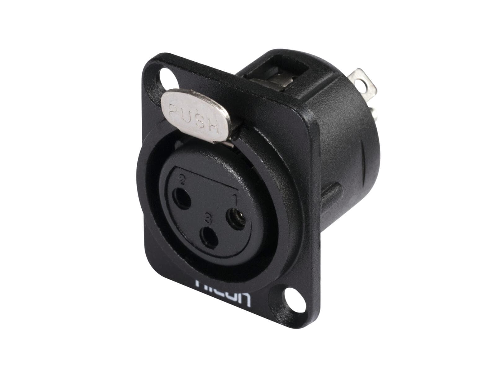 HICON Presa XLR da pannello a 3 poli HI-X3DF-M - 30200483