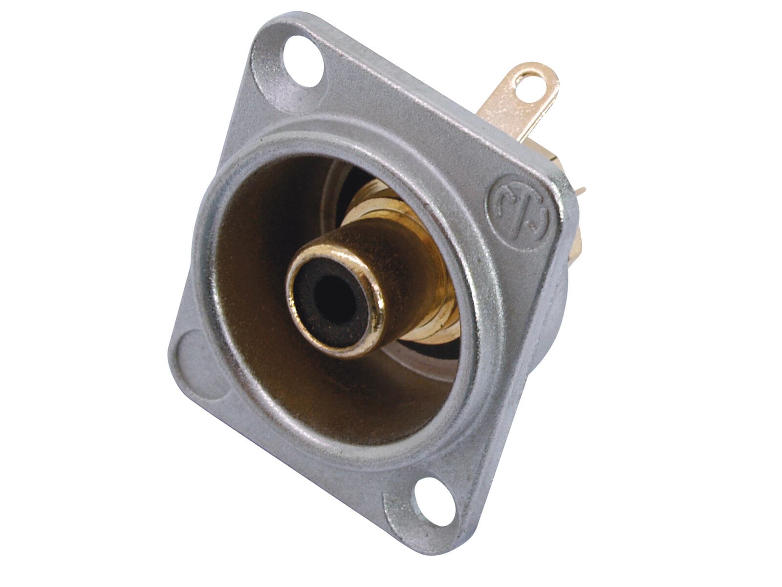 NEUTRIK Presa RCA da pannello nera NF2D0 - 30204054