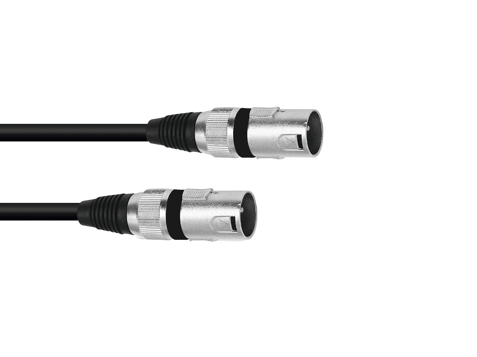 OMNITRONIC Cavo adattatore XLR(M)/XLR(M) 0.2m nero - 3022075A