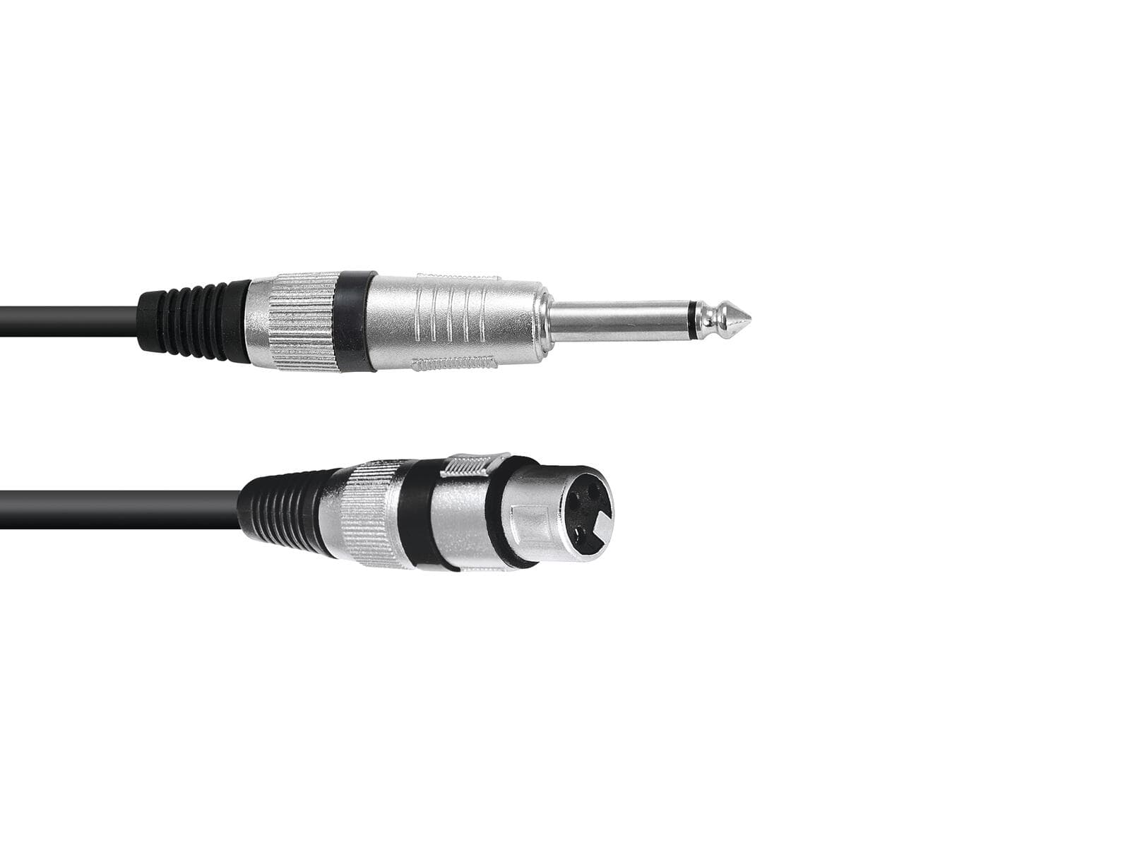 OMNITRONIC Cavo adattatore XLR(F)/Jack mono 2 m nero - 3022516M