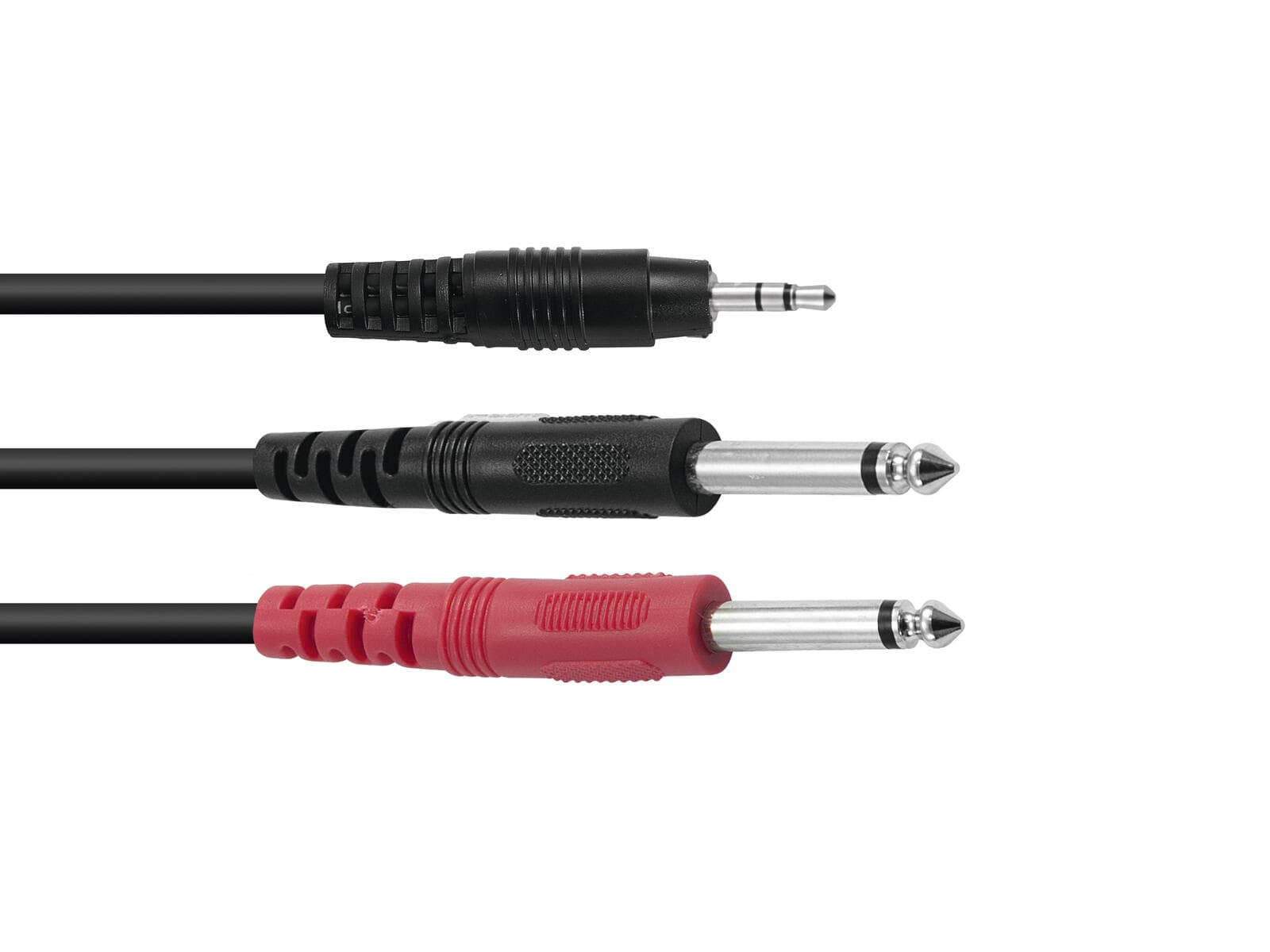 OMNITRONIC Cavo adattatore Jack da 3.5/2xJack ECO 3m nero - 30225235