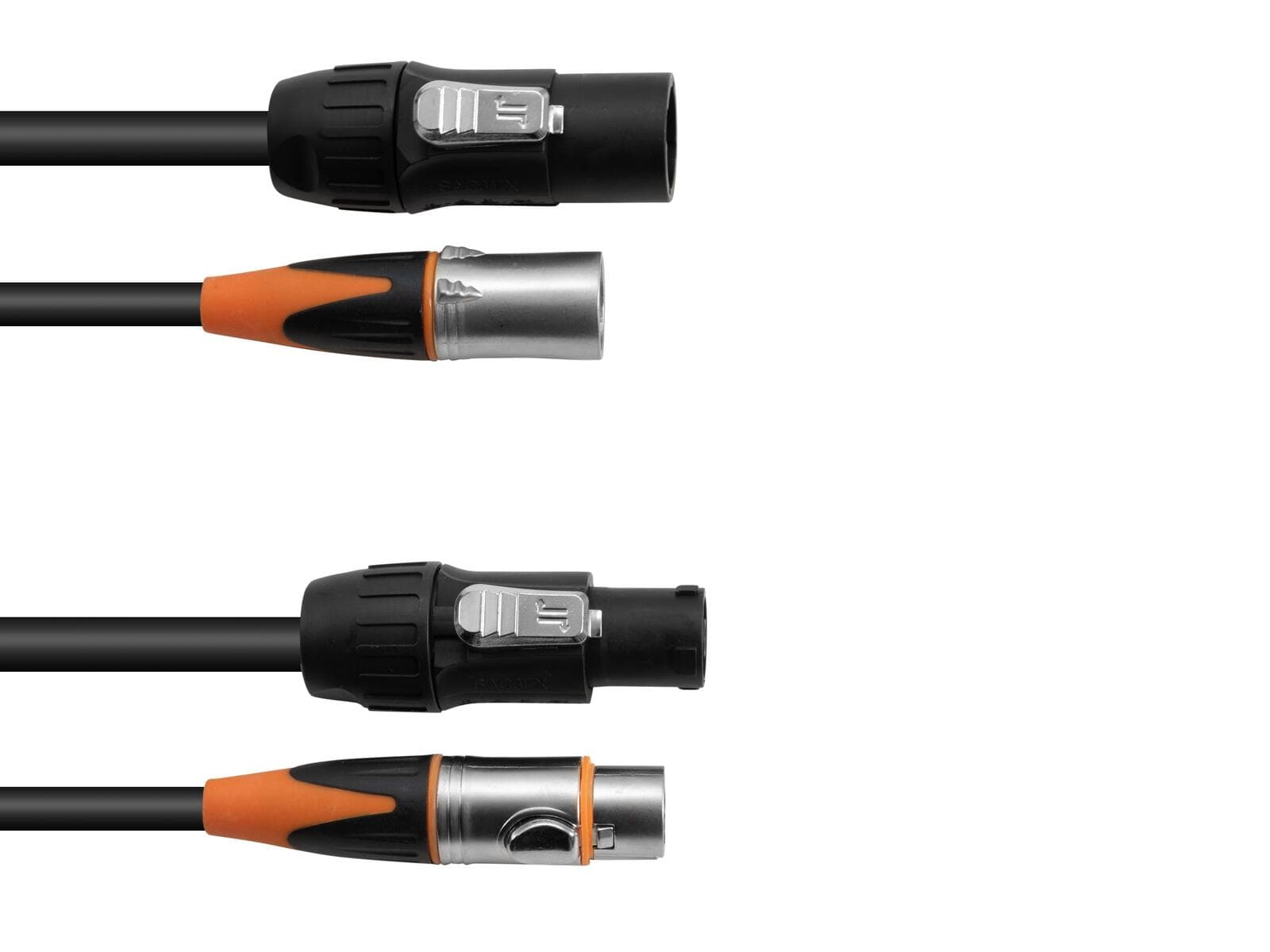 EUROLITE Cavo combinato DT-2 DMX IP T-Con/XLR a 3 poli 1.5m - 30227789