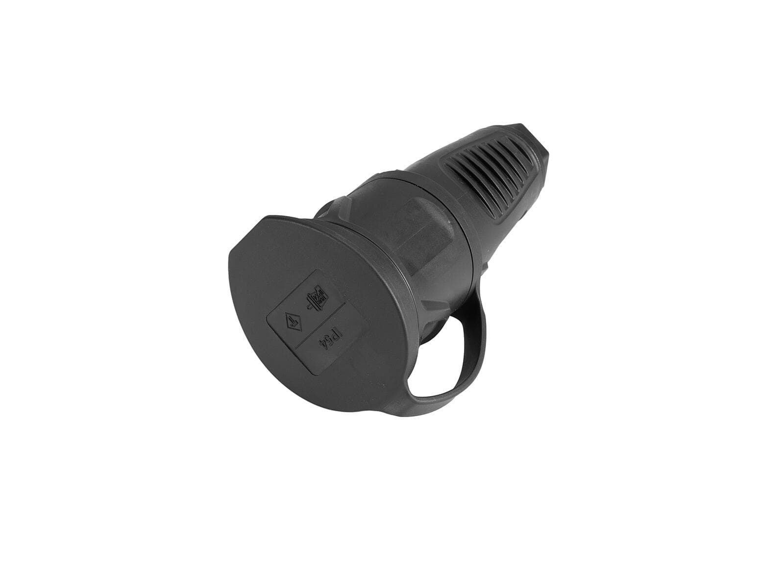 PC ELECTRIC Connettore di sicurezza in gomma nero/blu - 30236220