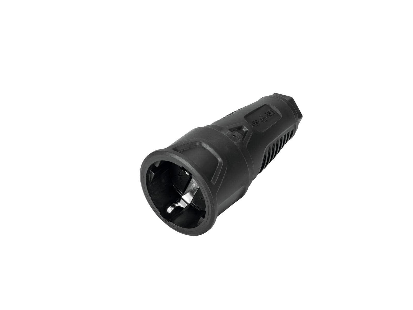 PC ELECTRIC Connettore di sicurezza in gomma nero - 30236221