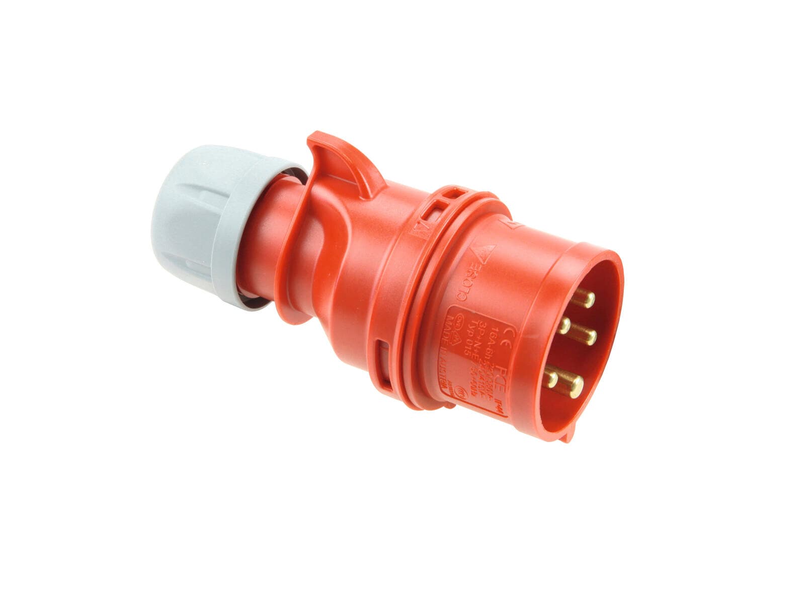 PC ELECTRIC Spina CEE 16A 5 poli rossa - 30236321
