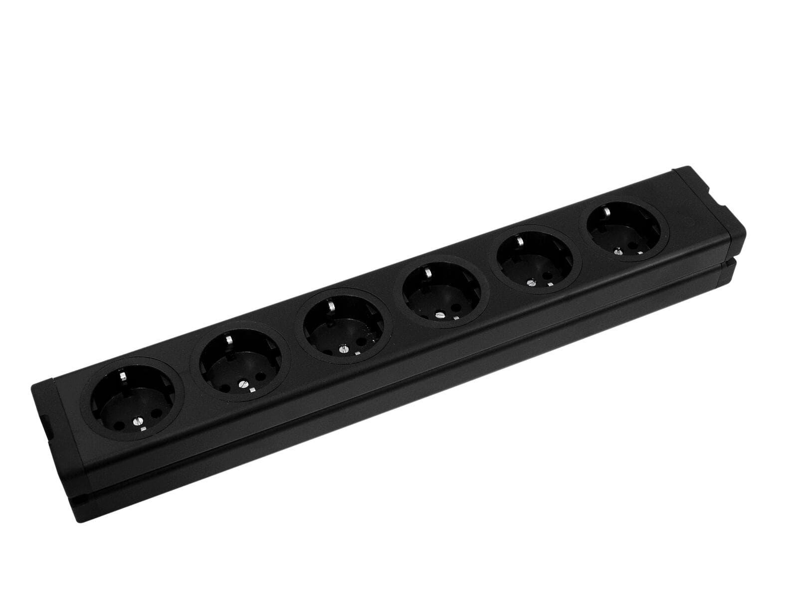 EUROLITE Distributore ALU a 6 uscite nero - 30240080