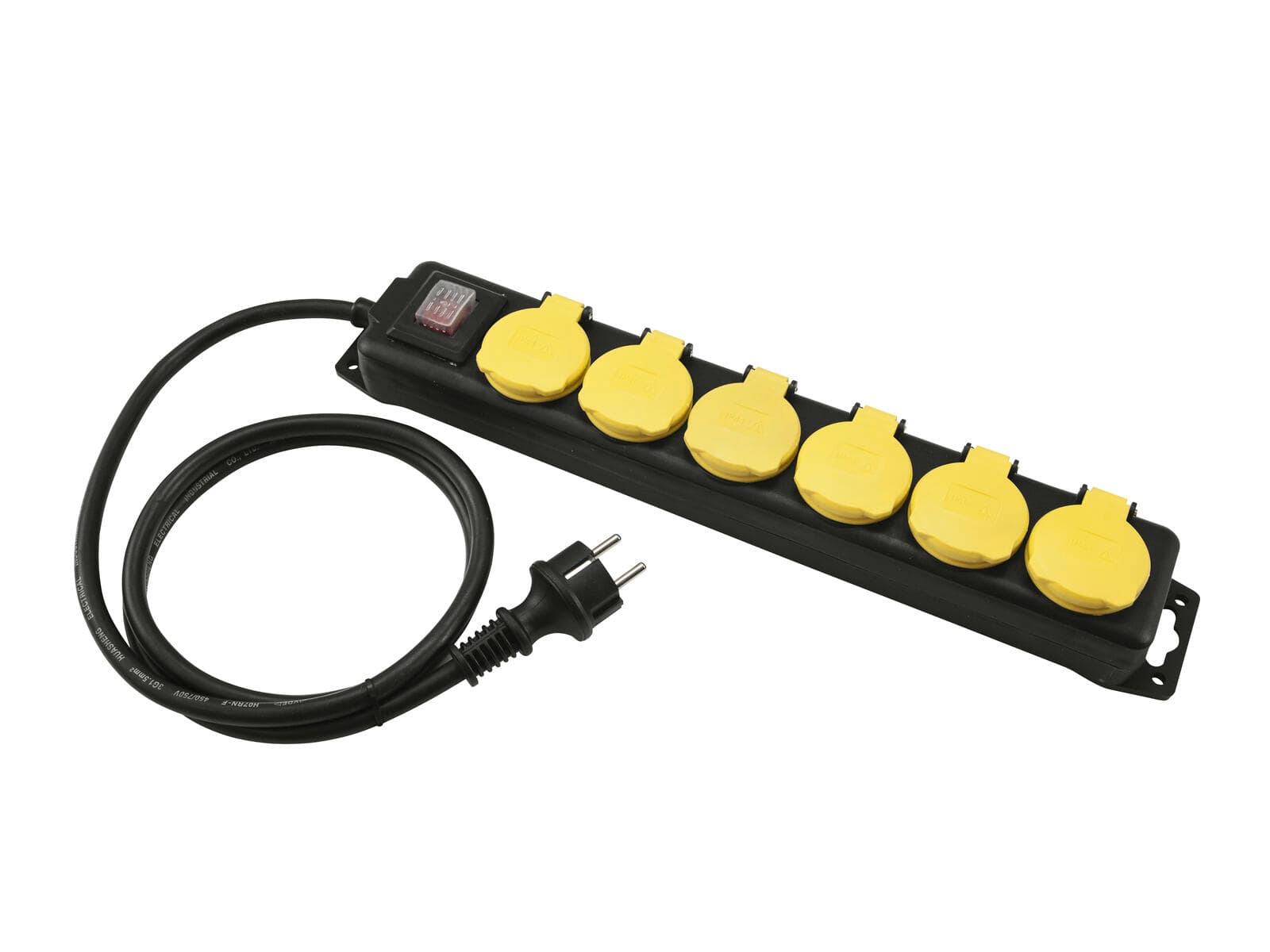 EUROLITE Distributore a 6 prese IP44 bk 5 m - 30240156