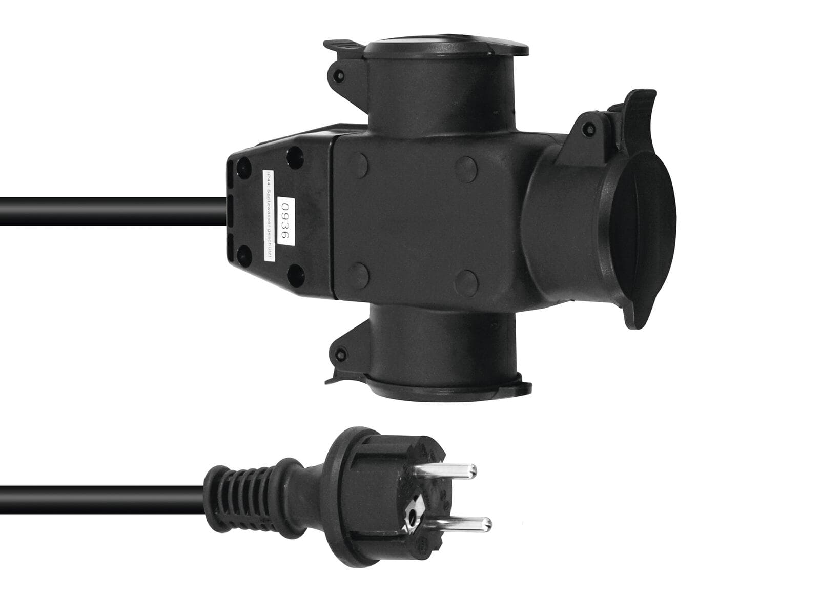 EUROLITE Prolunga 3x1,5 1 m a 3 prese - 30247014