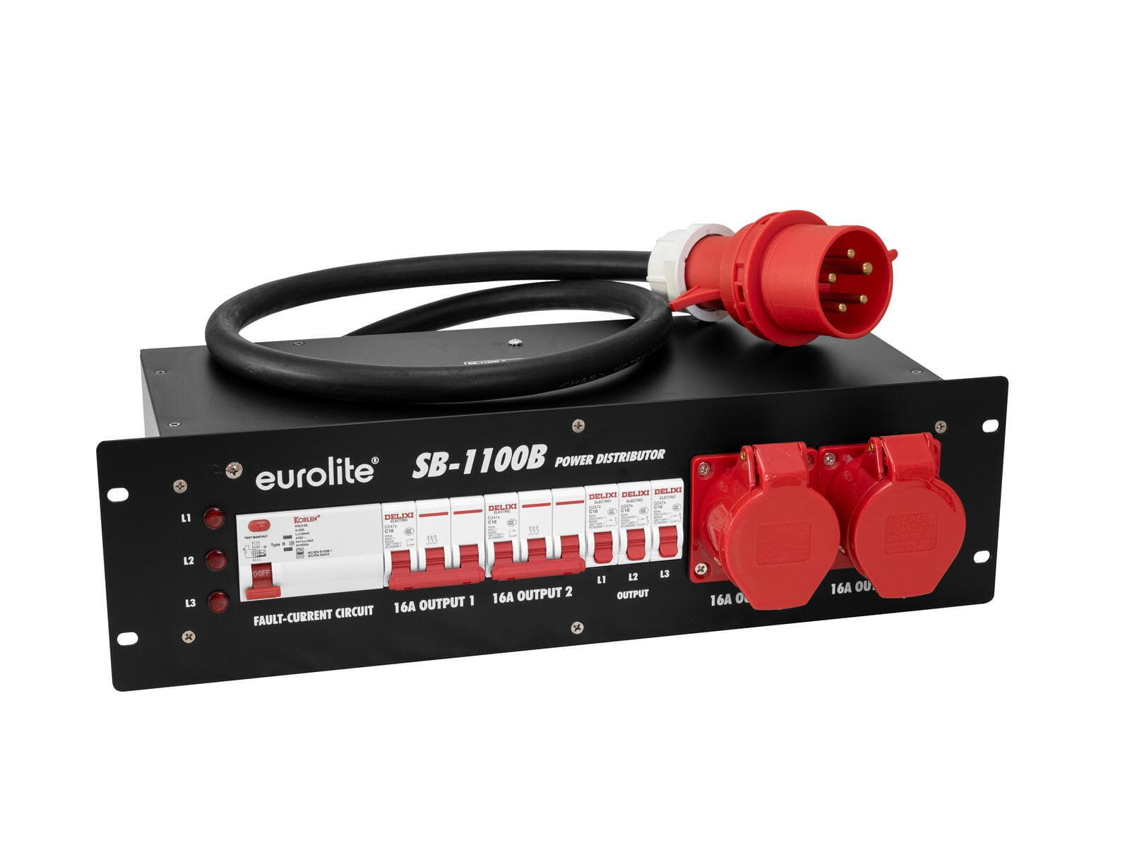 EUROLITE SB-1100B Distributore di alimentazione - 30248376