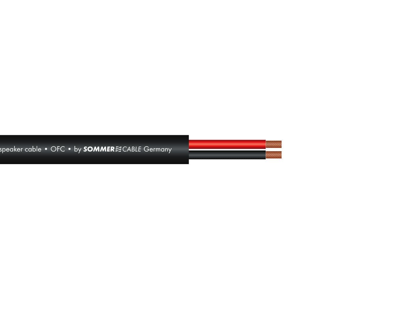 SOMMER CABLE Cavo per altoparlanti 2x2.5 100m bk FRNC - 3030021P