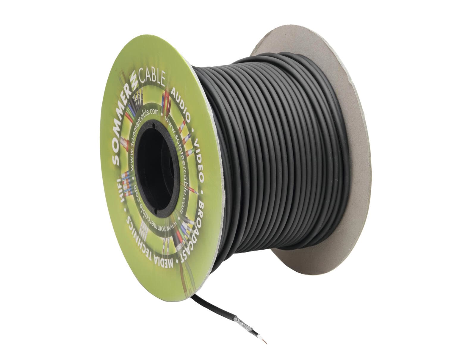 SOMMER CABLE Cavo per strumenti 100m nero Tricone XXL - 30300715