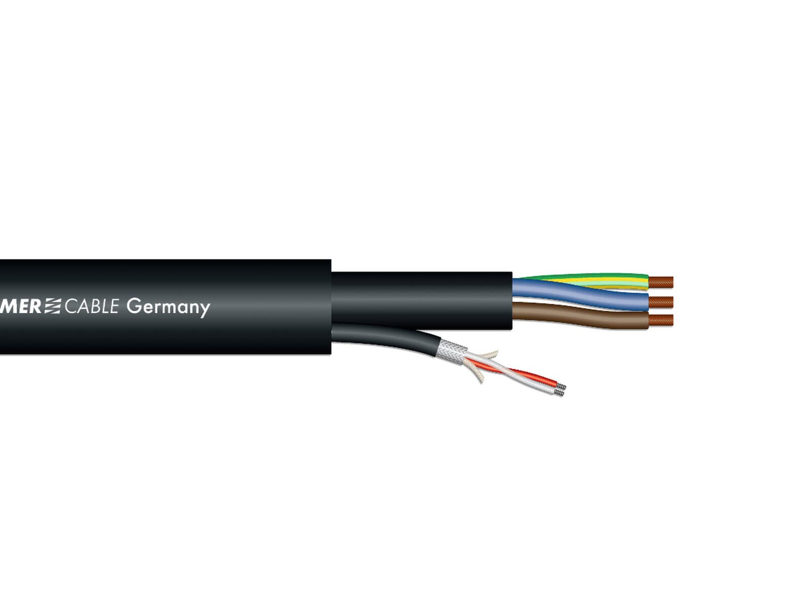 SOMMER CABLE Cavo combinato 1x2x0.25+3G1.5 SC-Monolith Power DMX 100m - 30306324