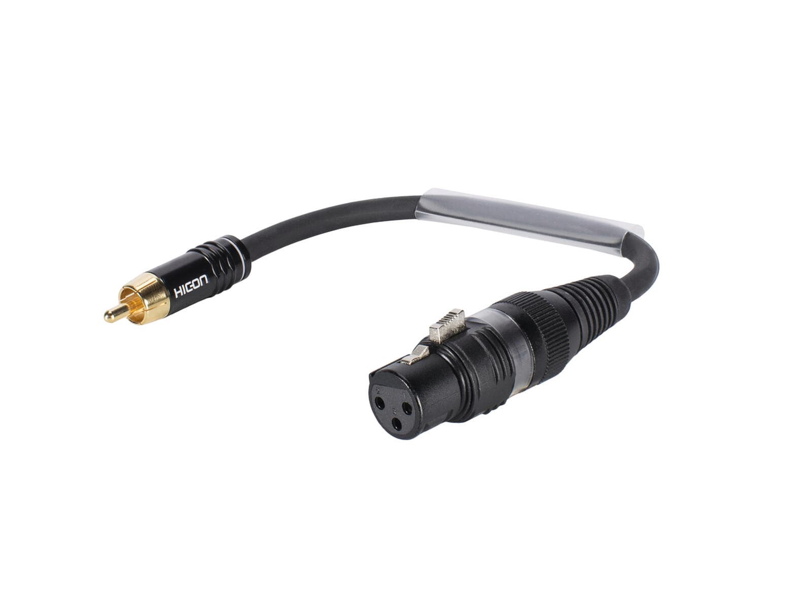 SOMMER CABLE Cavo adattatore XLR(F)/RCA(M) 0.15m nero - 3030741M