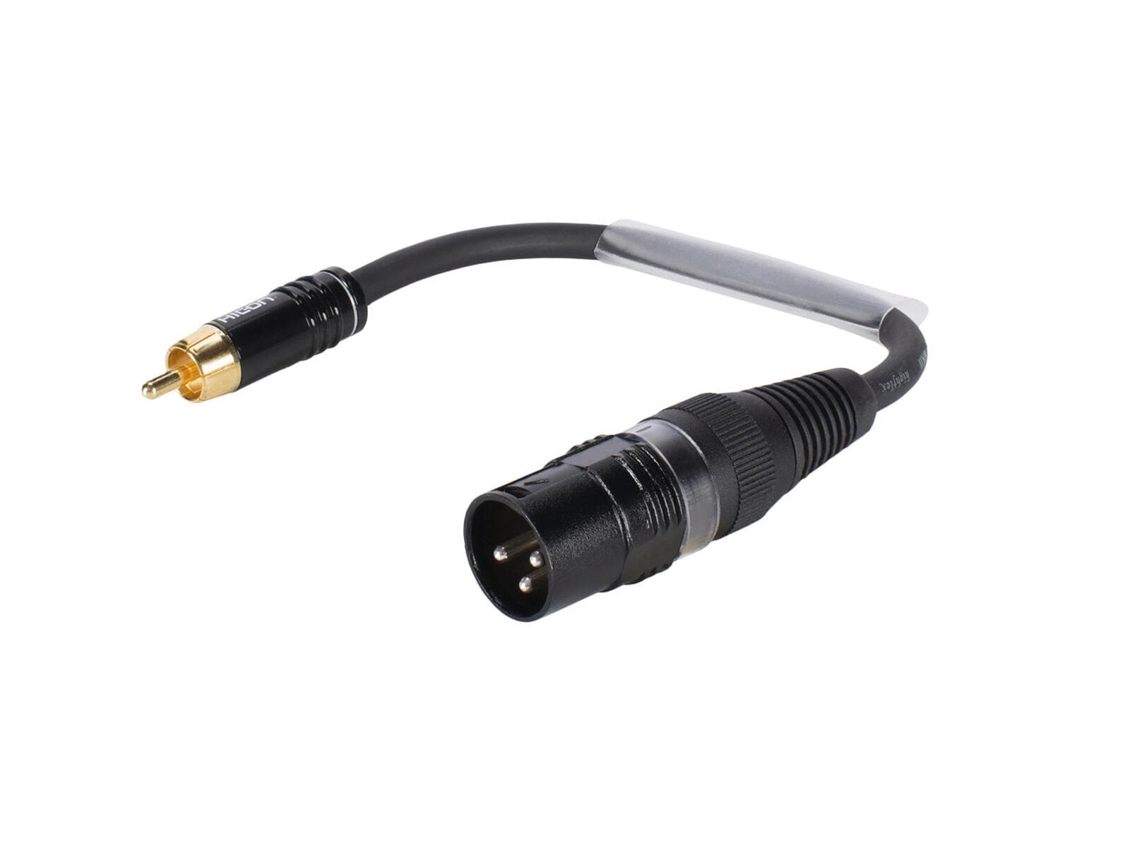 SOMMER CABLE Cavo adattatore XLR(M)/RCA(M) 0.15m nero - 3030741N