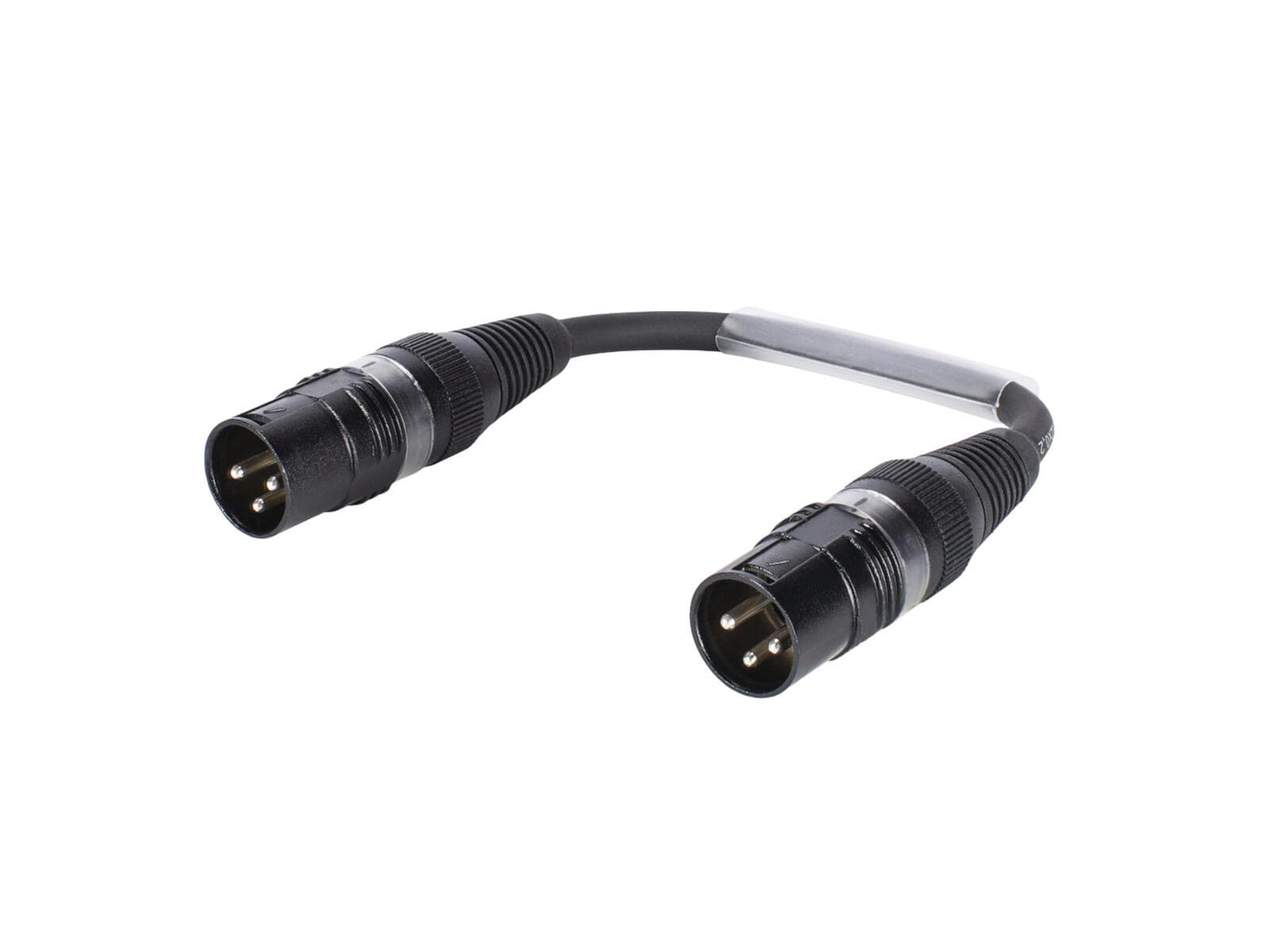 SOMMER CABLE Cavo adattatore XLR(M)/XLR(M) 0.15m nero - 3030741R
