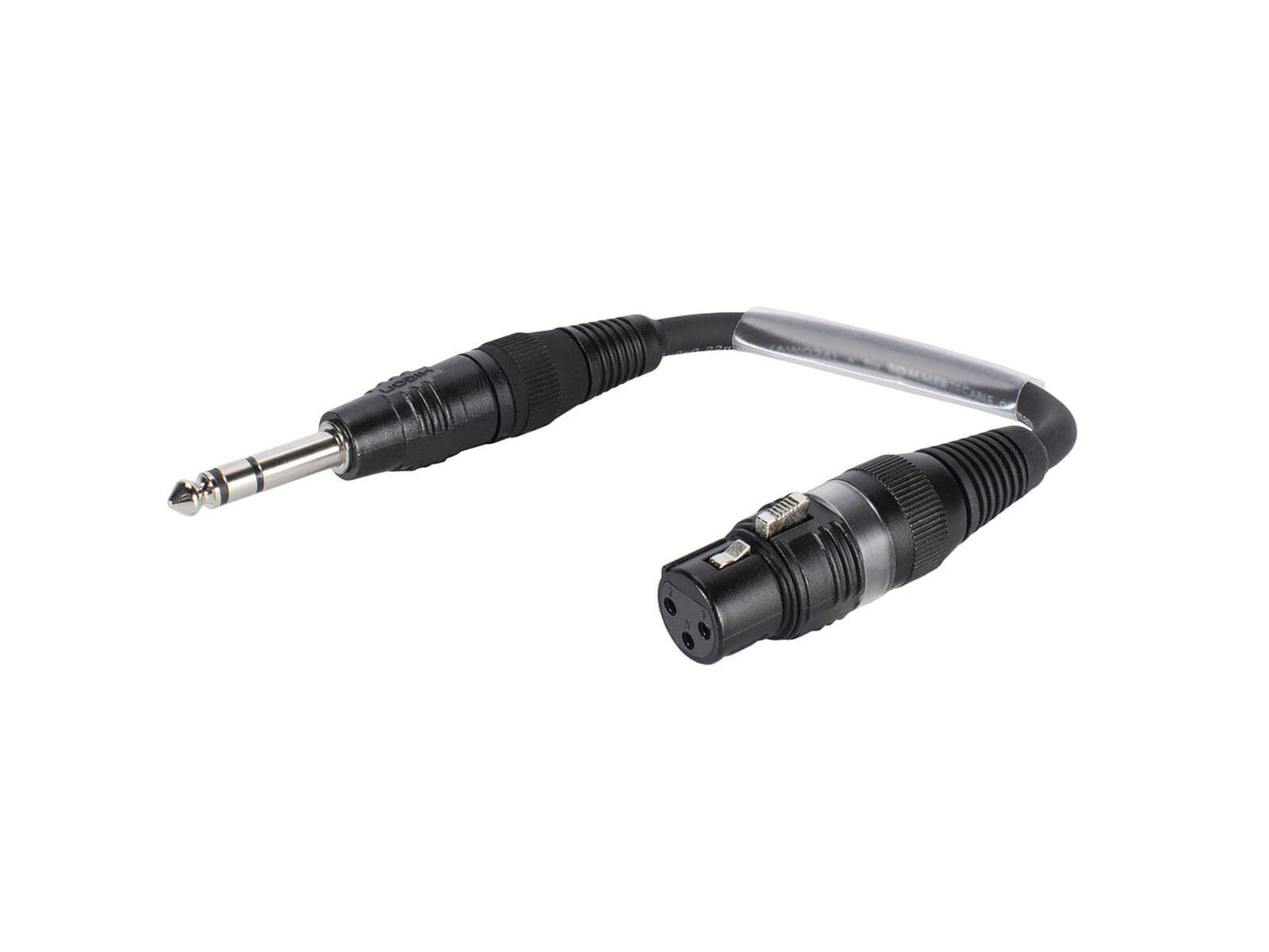 SOMMER CABLE Cavo adattatore XLR(F)/Jack stereo 0.15m - 3030741U