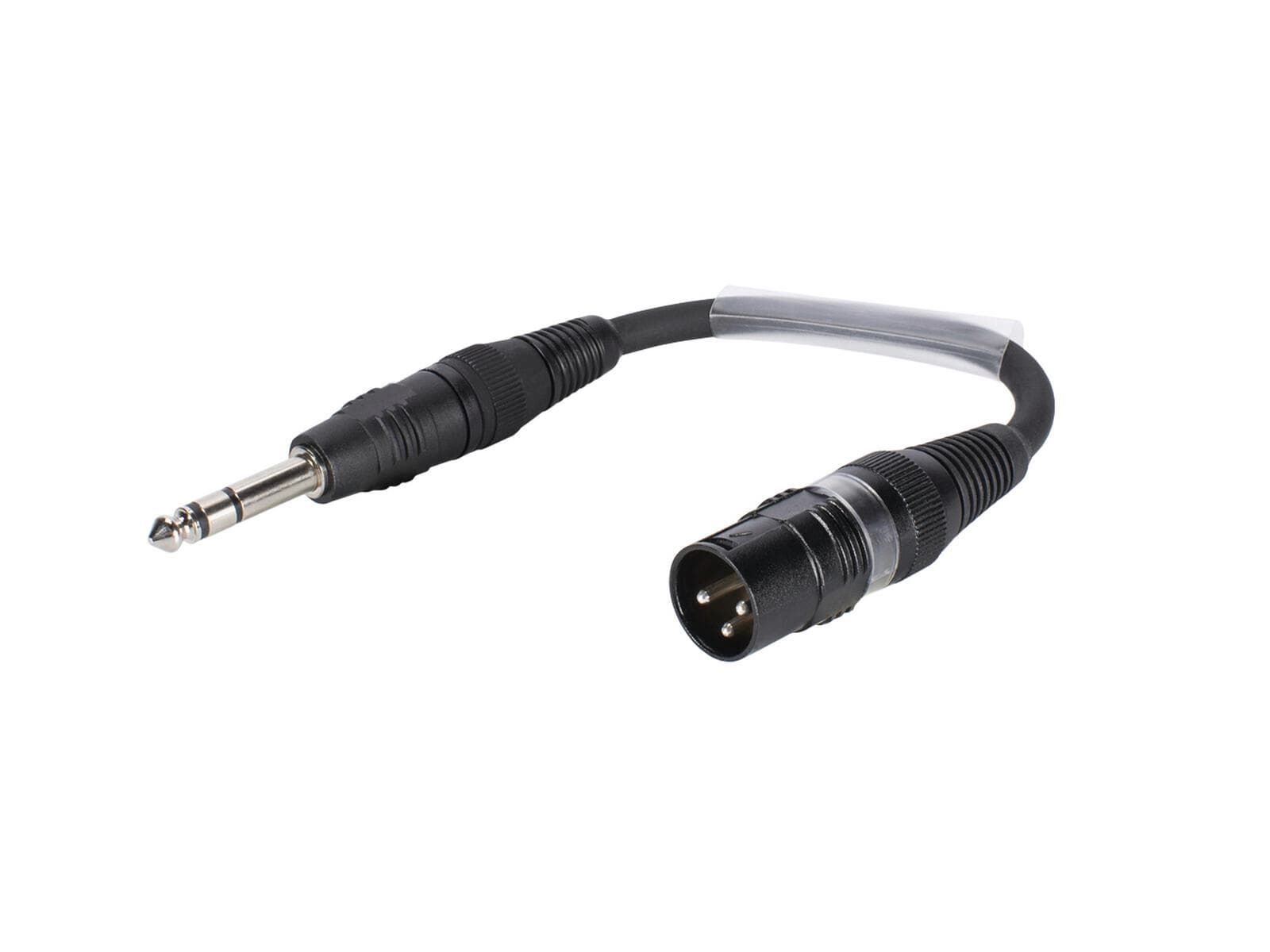 SOMMER CABLE Cavo adattatore XLR(M)/Jack stereo 0.15m nero - 3030741W