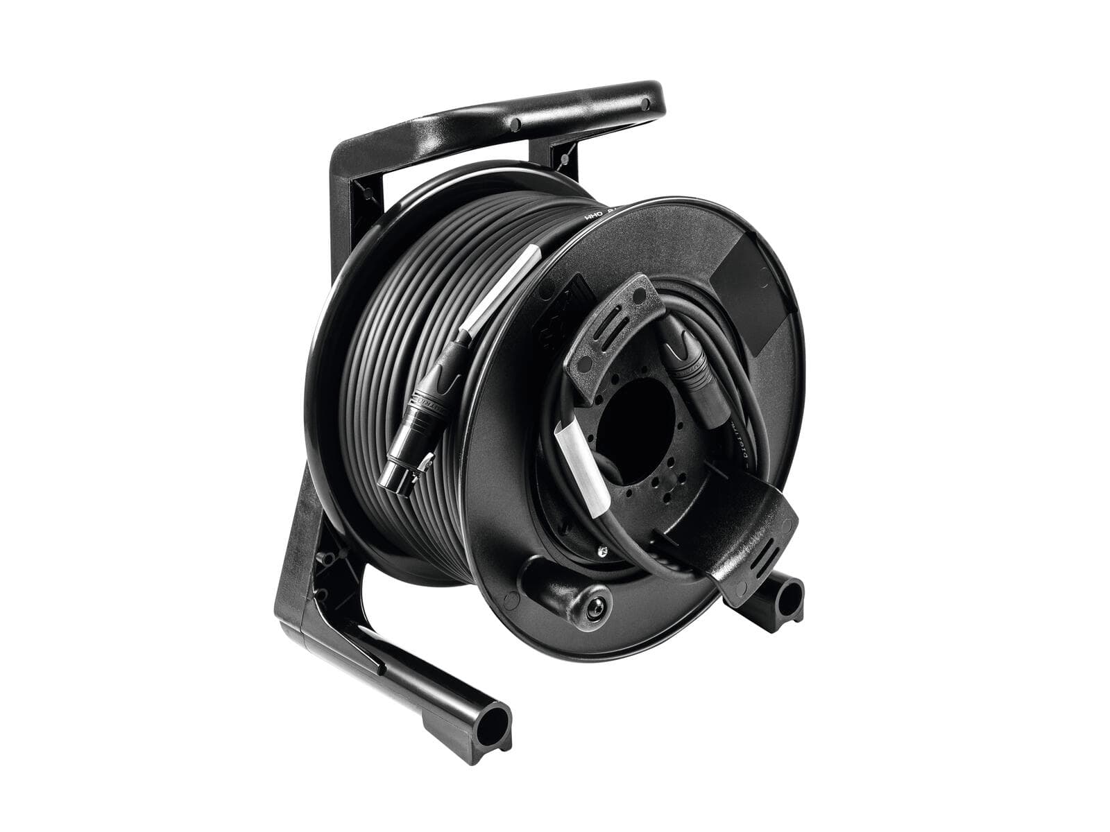 PSSO Avvolgicavo DMX XLR 50m bk Neutrik 2x0.22 - 3030745K