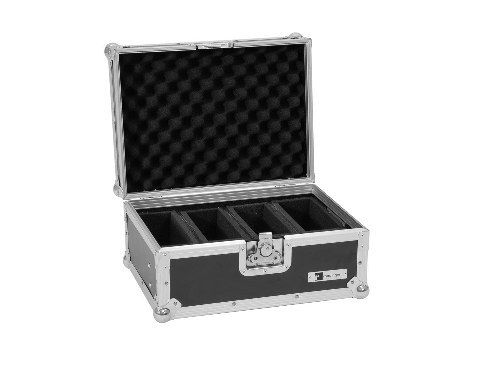 ROADINGER Flightcase EC-4AC 4x AKKU Flat Light Series - 31005057