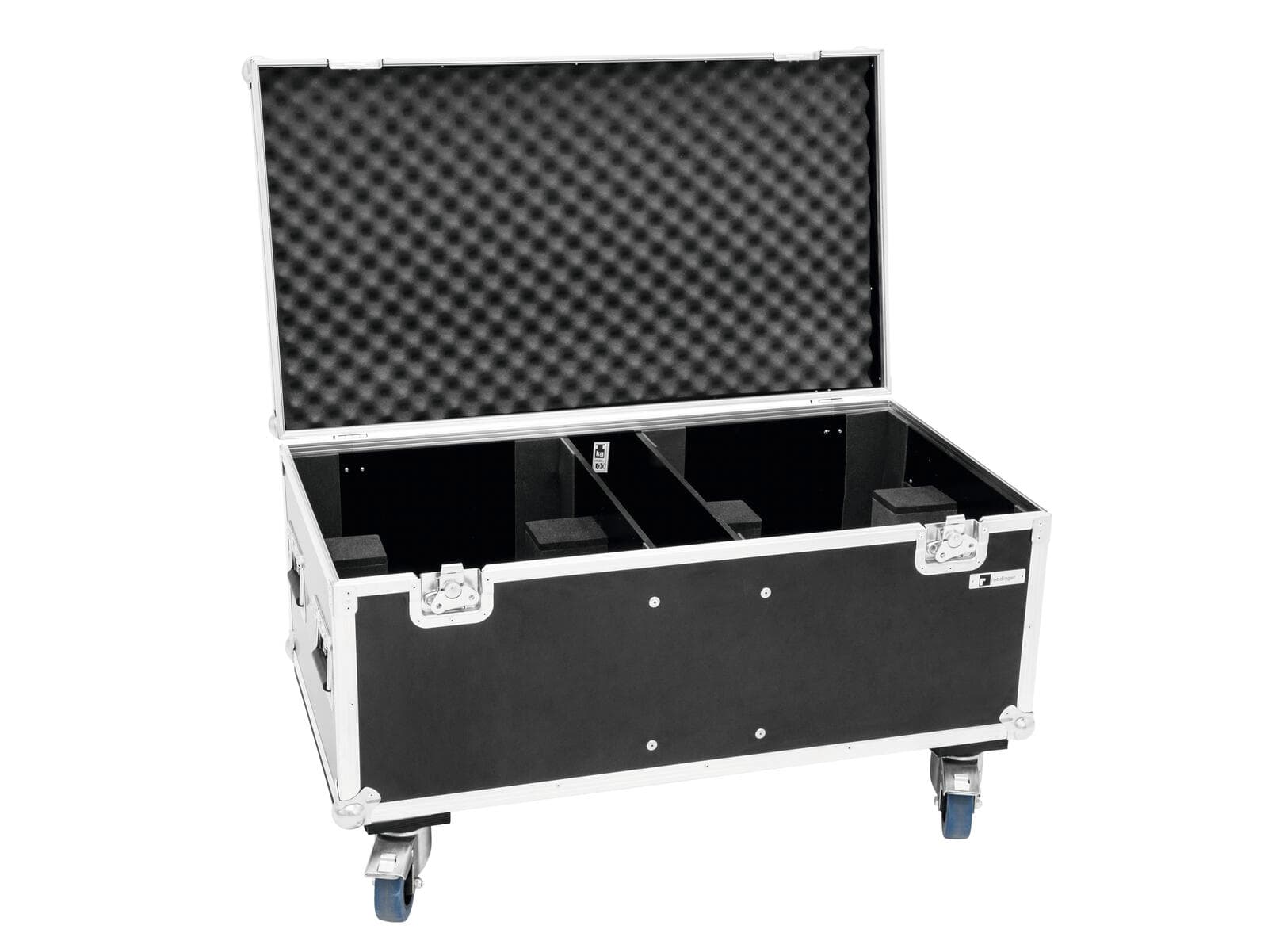 ROADINGER Flightcase 2x THA-250F con ruote - 31005097