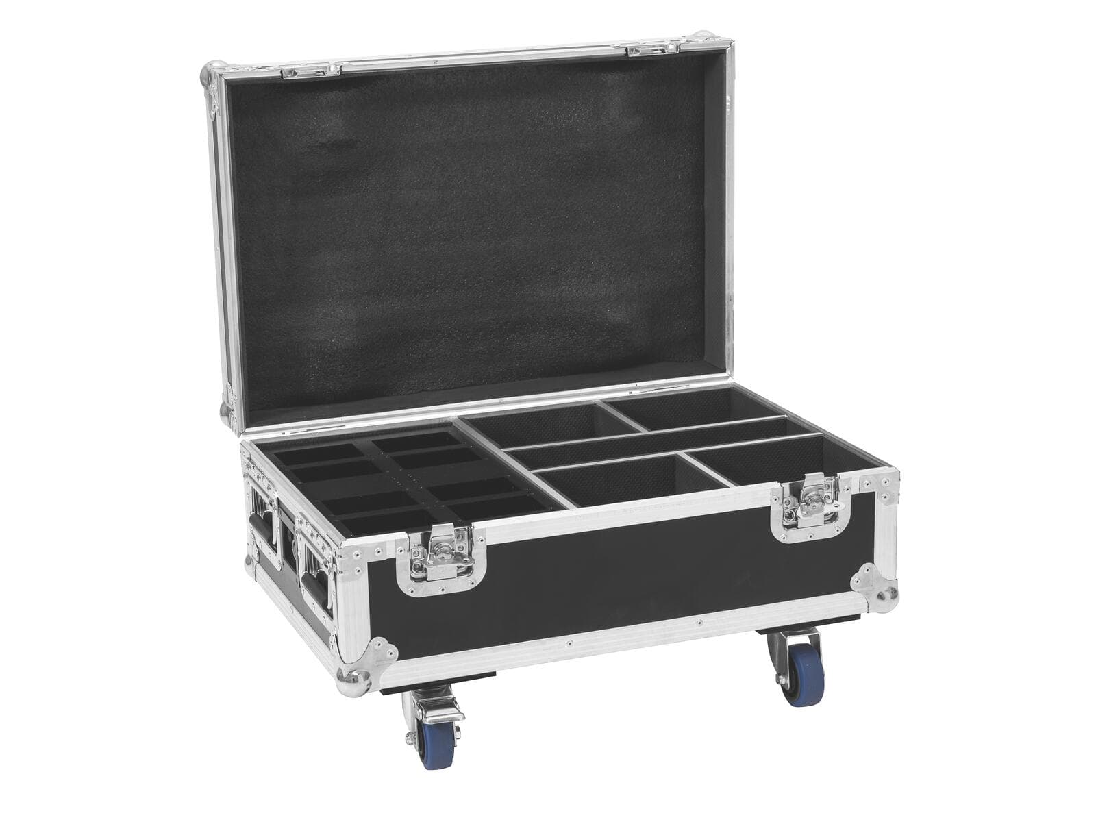 ROADINGER Flightcase per 4 AKKU IP UP-4 Plus HCL Spot WDMX con funzione di ricarica - 31005163
