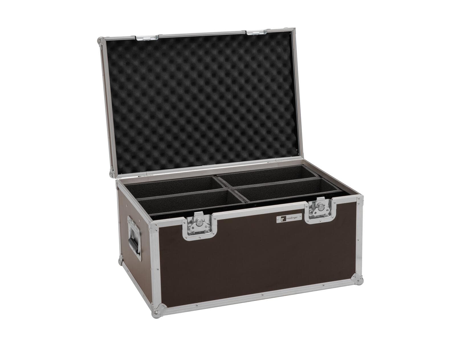 ROADINGER Flightcase per 4 LED 4/7C-12 Silent Slim Spot - 31005173