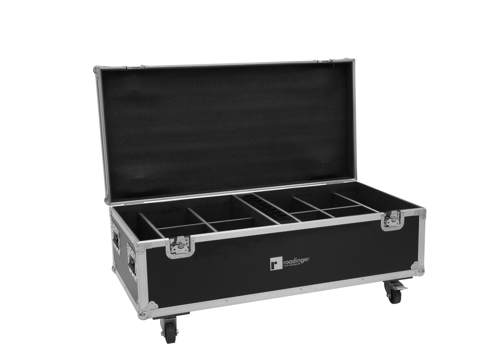 ROADINGER Flightcase per 8 AKKU IP PAR 7 QCL WDMX con funzione di ricarica - 31005183
