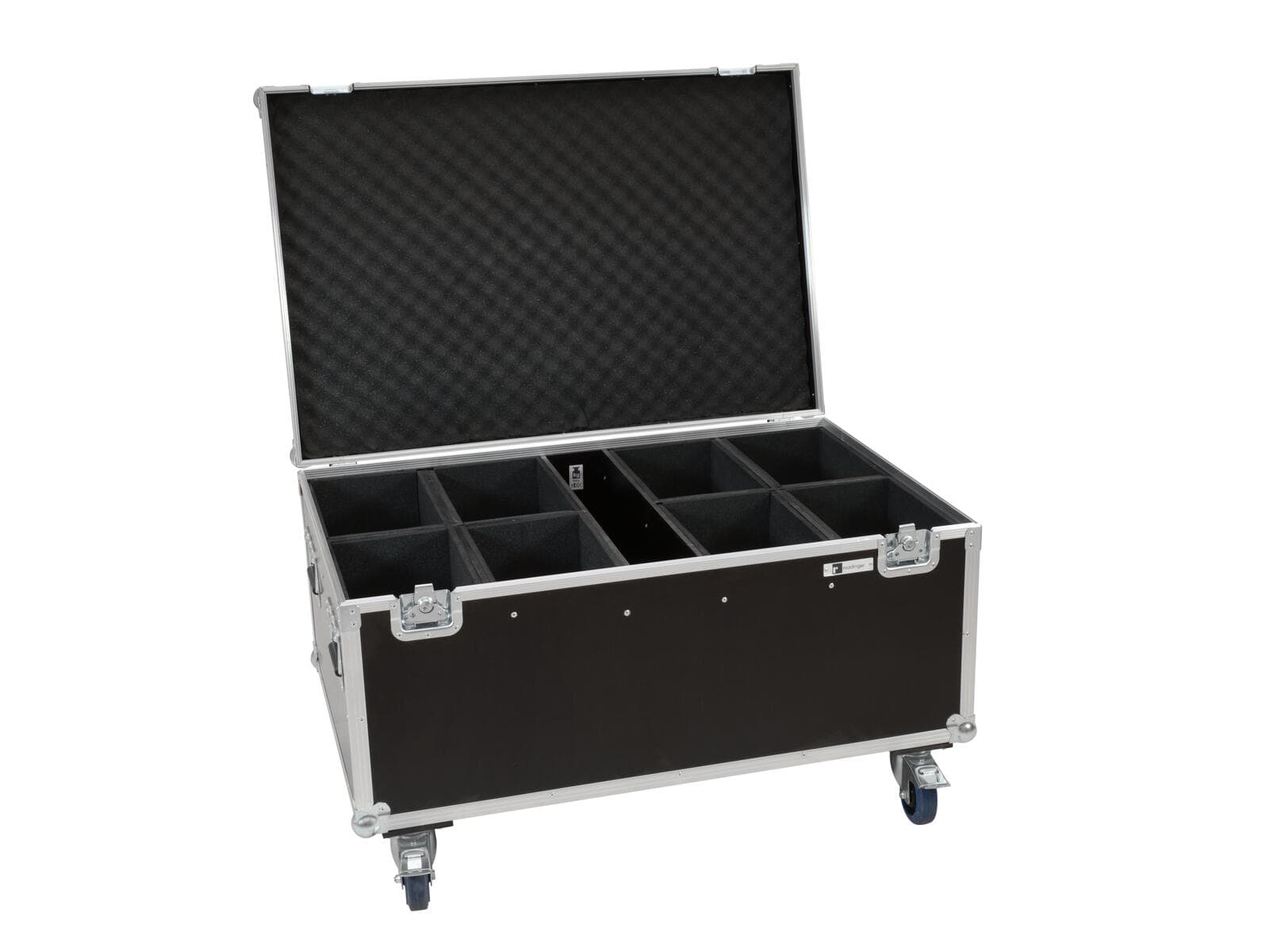 ROADINGER Flightcase per 8 LED IP PAR 12x8W QCL/12x9 SQL Spot con ruote - 31005202